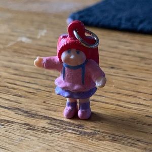 Cabbage Patch Kid necklace charm